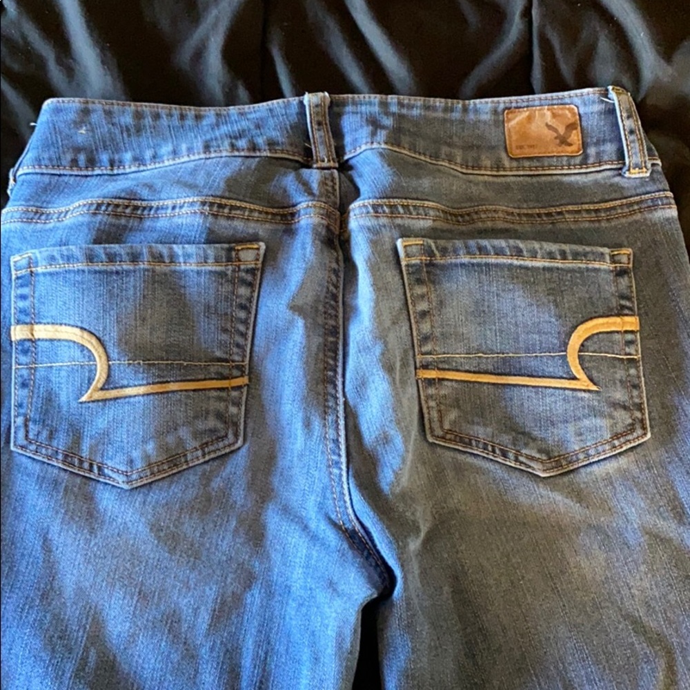 American eagle flare jeans size 4 - Picture 5 of 6